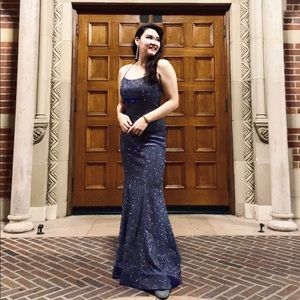 Sherri Hill 52614 Formal Dress Electric Purple